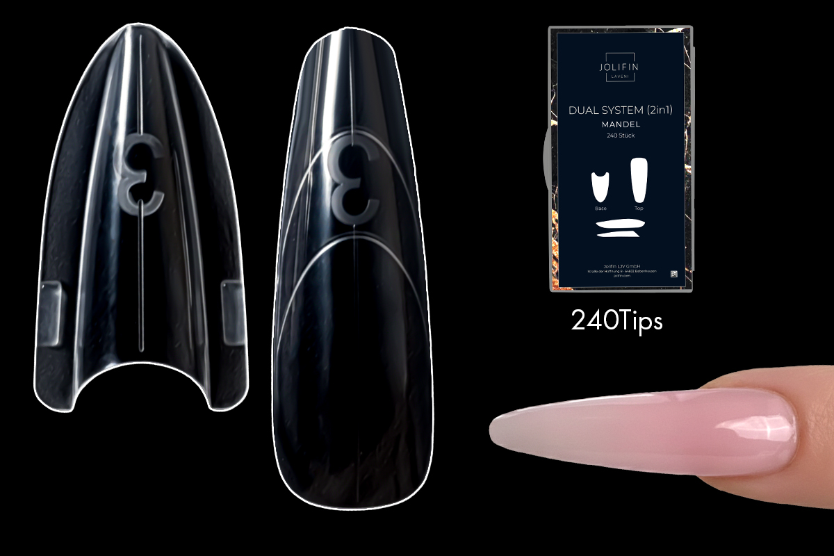 Jolifin LAVENI 240er Tipbox Dual System (2in1) - Mandel