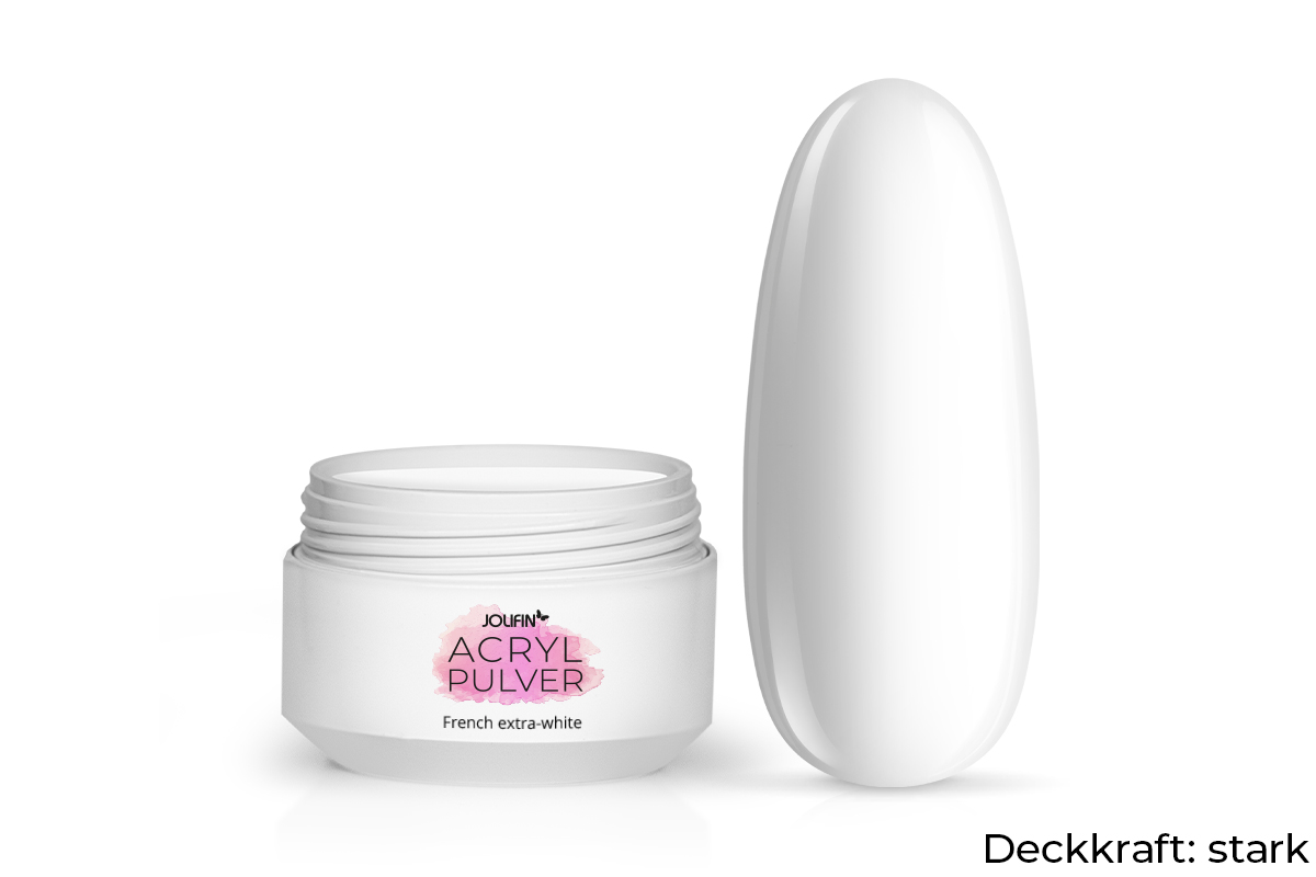 Jolifin Acrylic Powder - French extra-white 10g