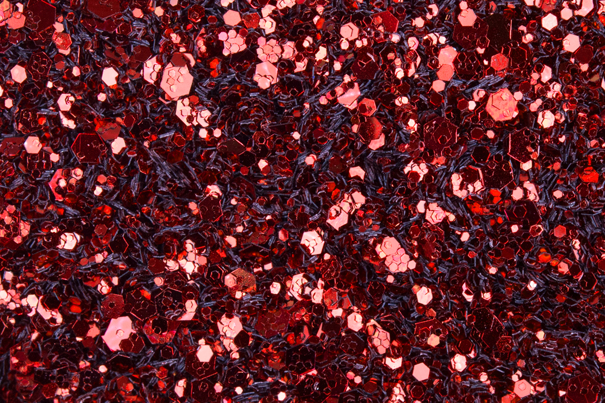 Jolifin LAVENI Sparkle Glitter - red
