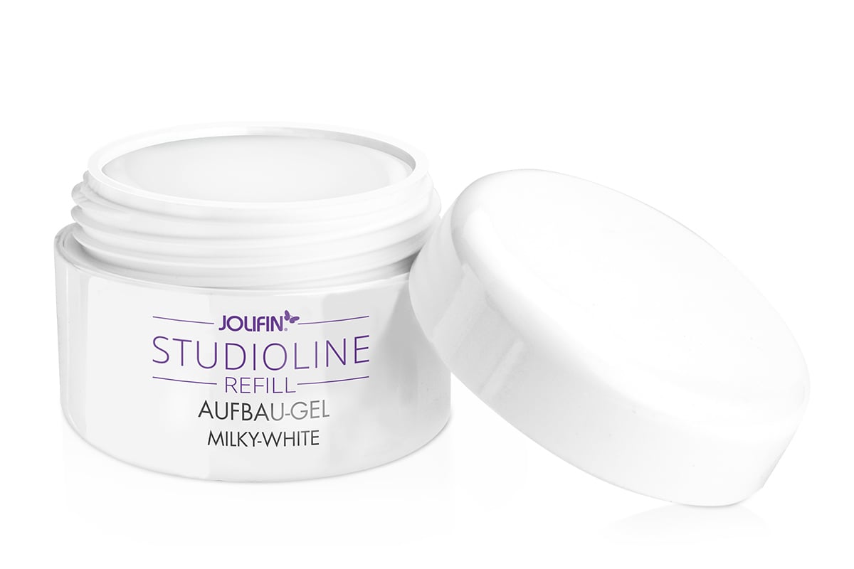 Jolifin Studioline Refill - build-up gel milky-white 5ml