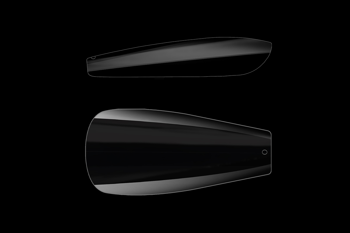 Jolifin 100 tip box Press-On Ballerina long