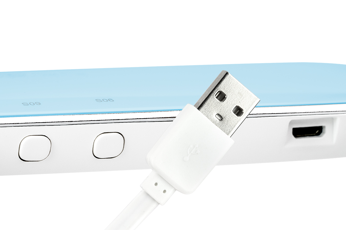 Jolifin LAVENI Dual UVA/LED Lichthärtungsgerät - mini perlmutt eisblau