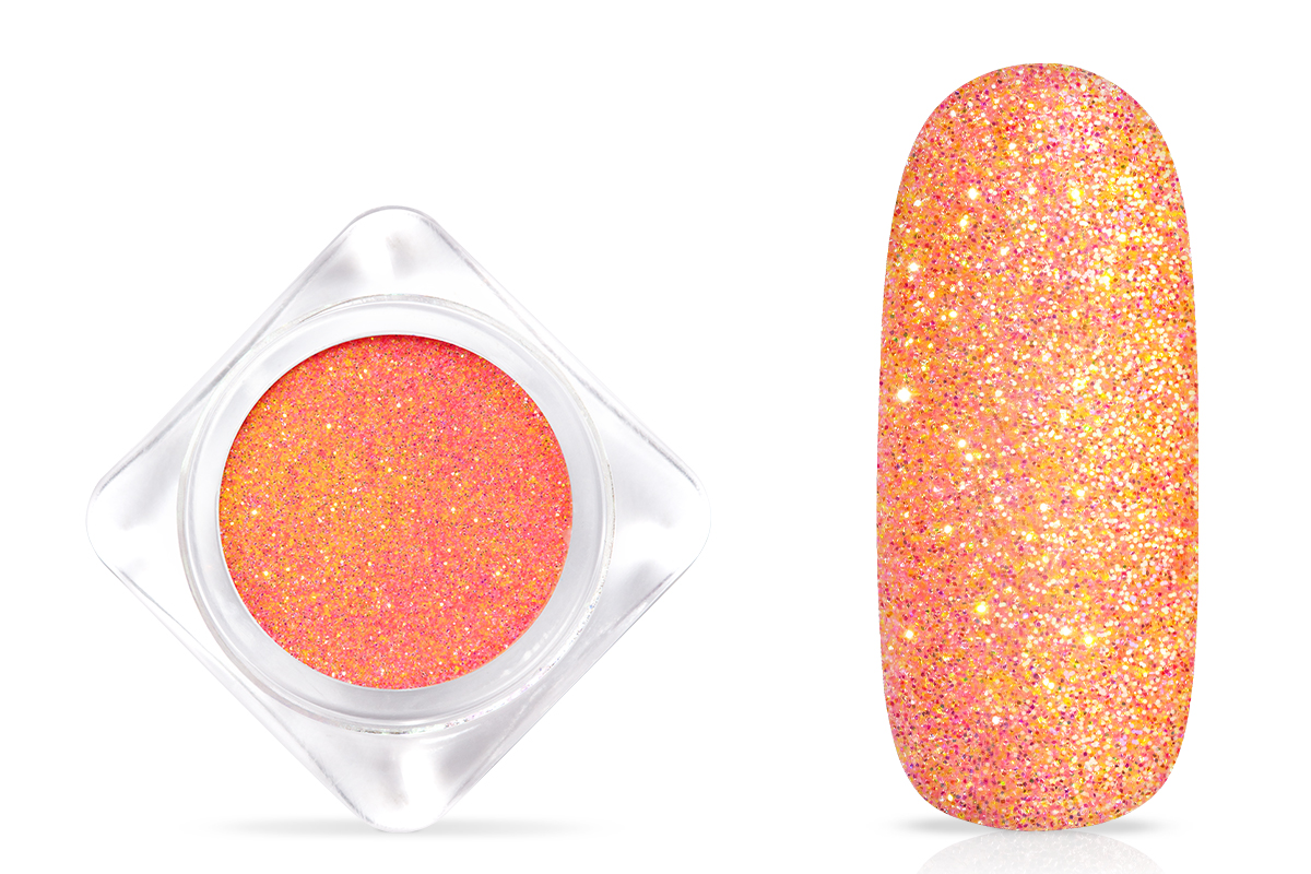 Jolifin Glitterpowder - peach sorbet