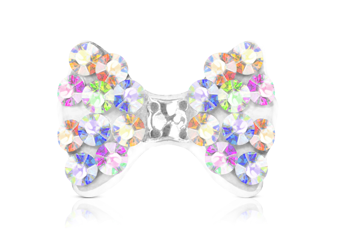 Jolifin Overlay filigrane Schleife irisierend 