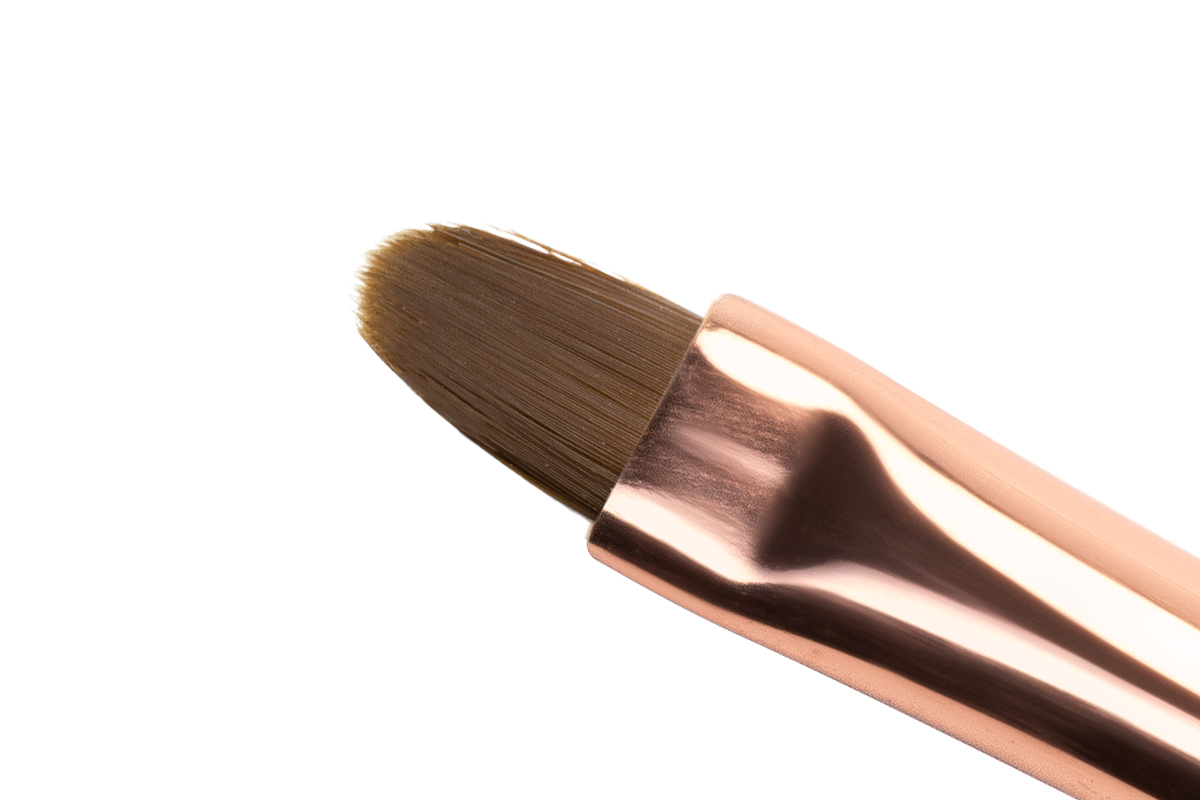 Jolifin Gel Brush rosy-black - oval size 6