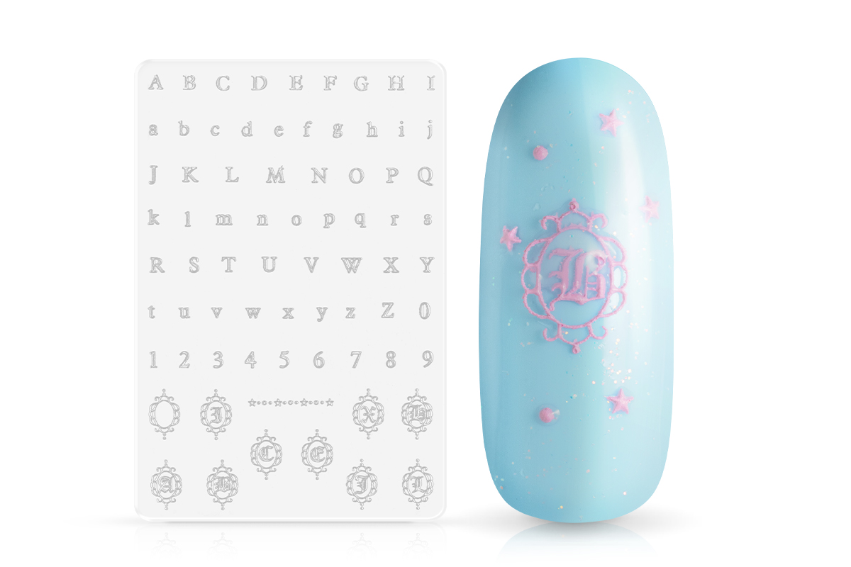 Jolifin 3D Silicone Stencil - extra flat no. 7