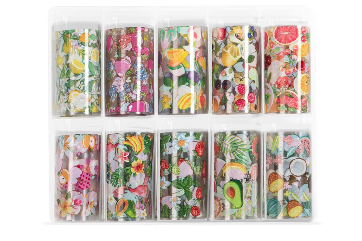Jolifin Transfer Nail Foil Box – Fruit