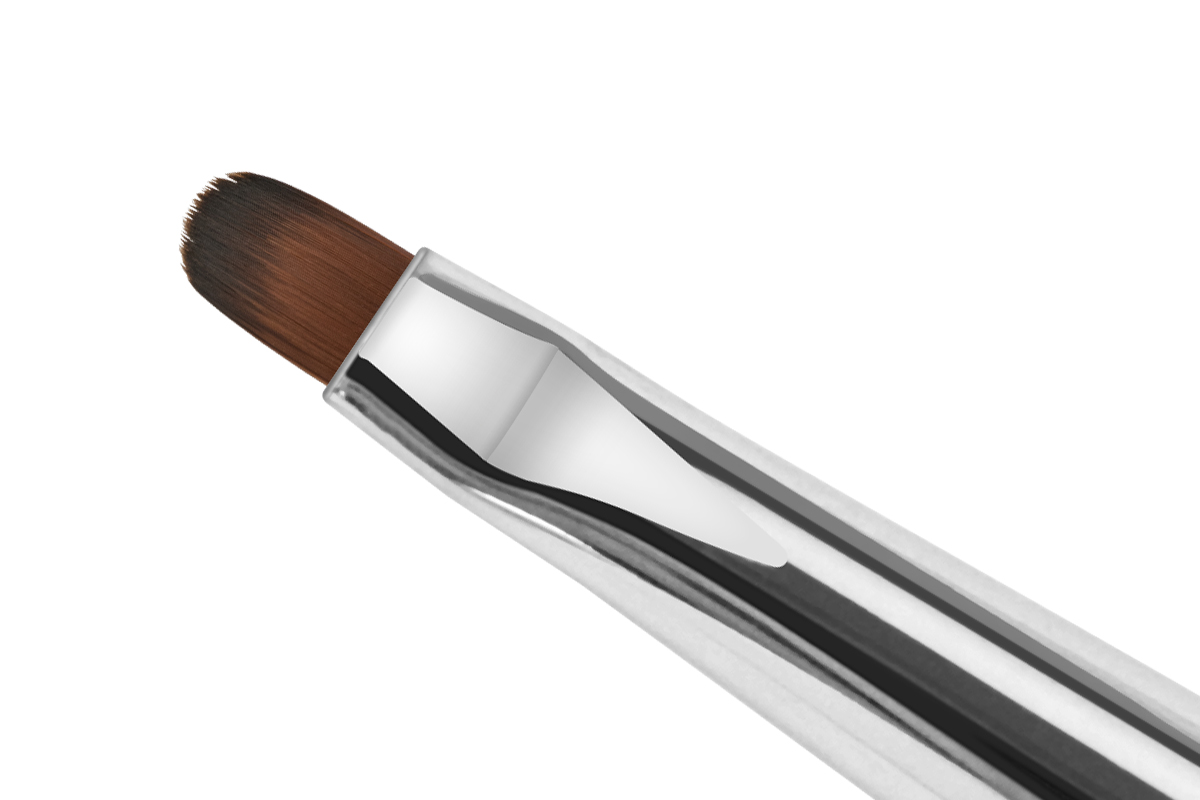 Jolifin Crystal Gel Brush - oval size 4