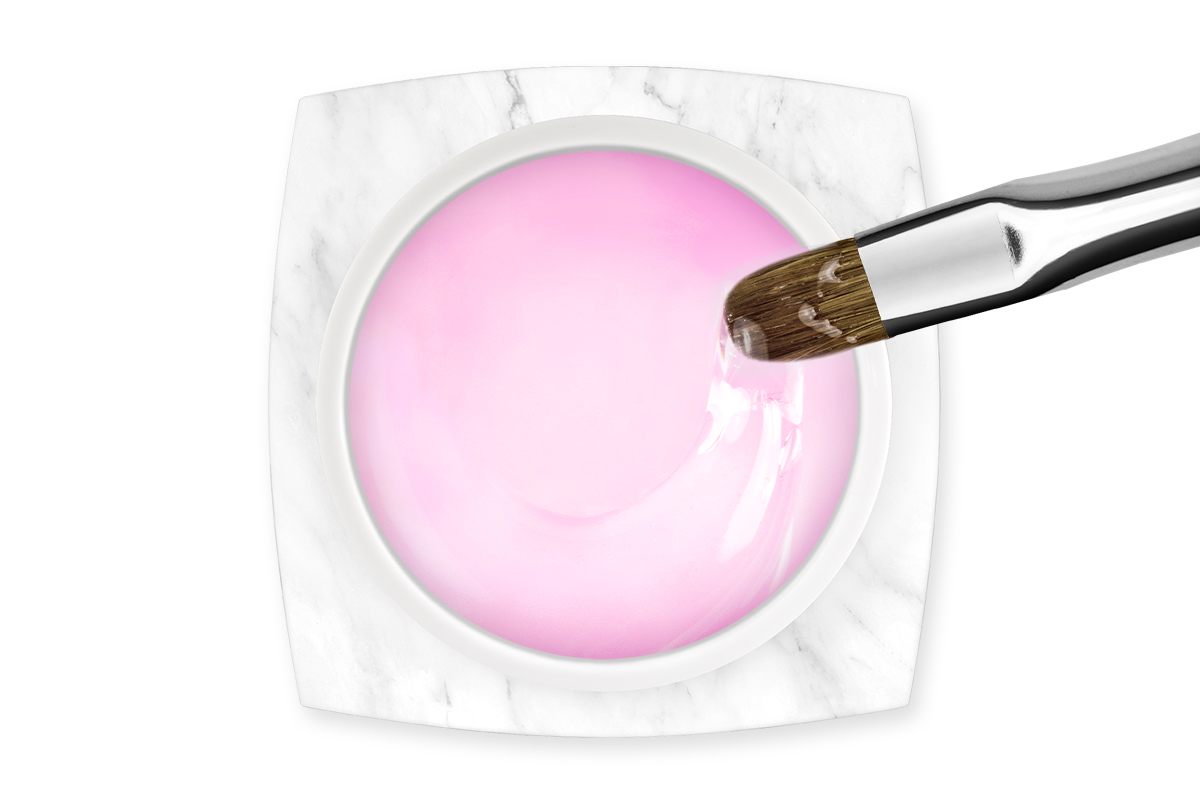 Jolifin LAVENI PRO - Aufbau-Gel clear rosé 15ml