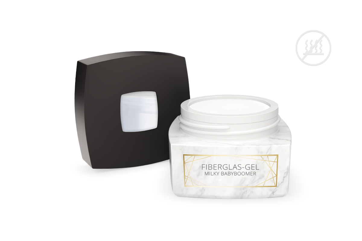 Jolifin LAVENI PRO - Fibreglass gel milky babyboomer 5ml