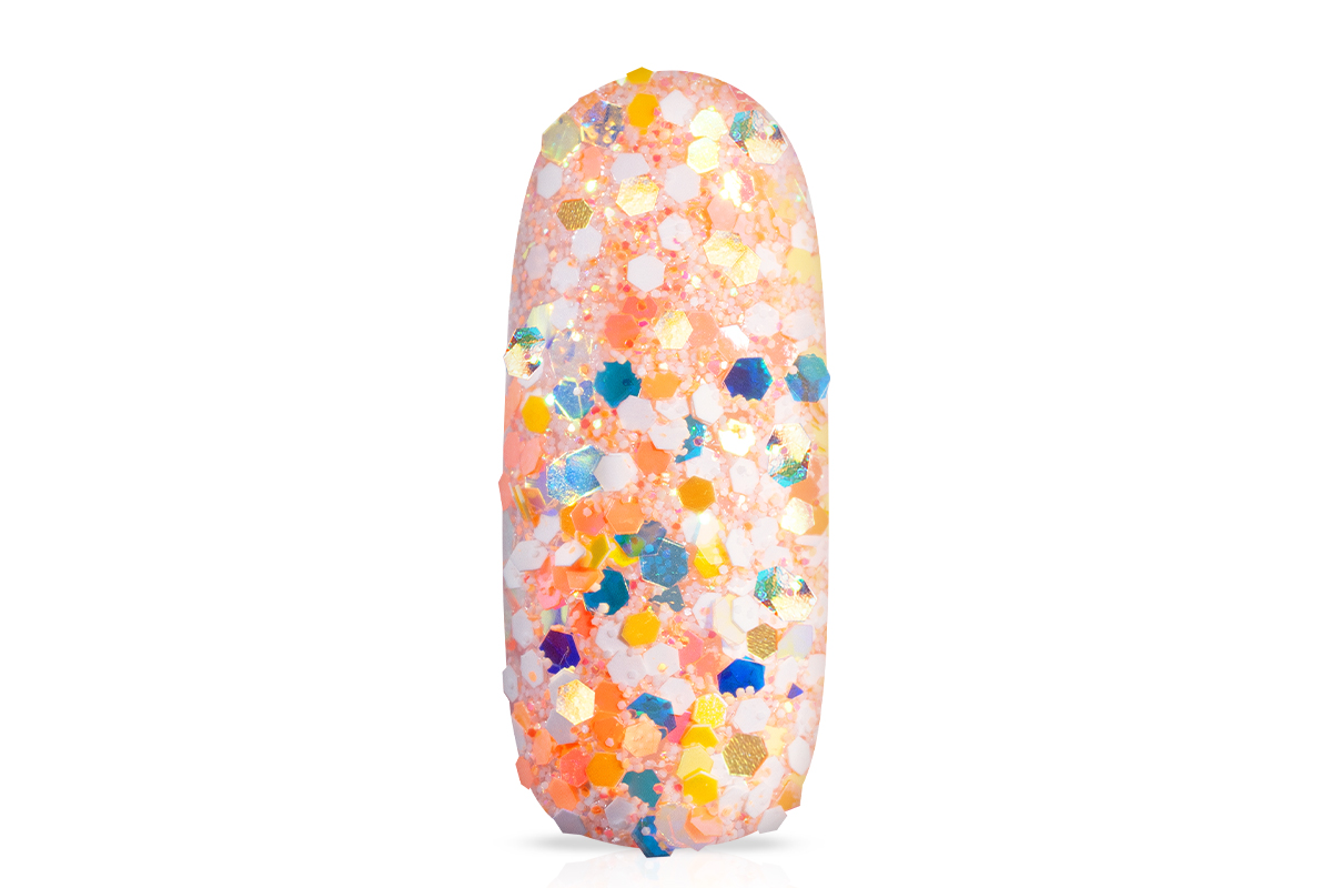 Jolifin Candy Glitter - hot coral