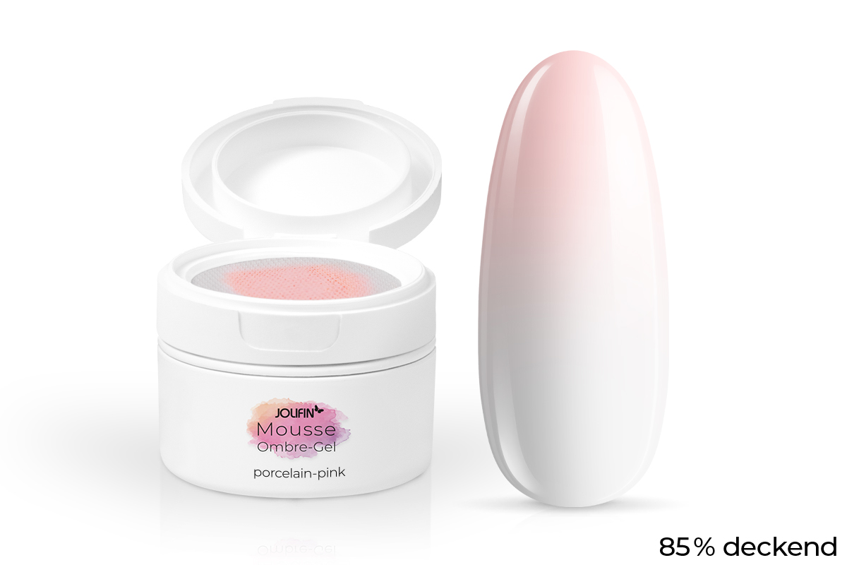 Jolifin Mousse Ombre Gel – porcelain pink 5ml