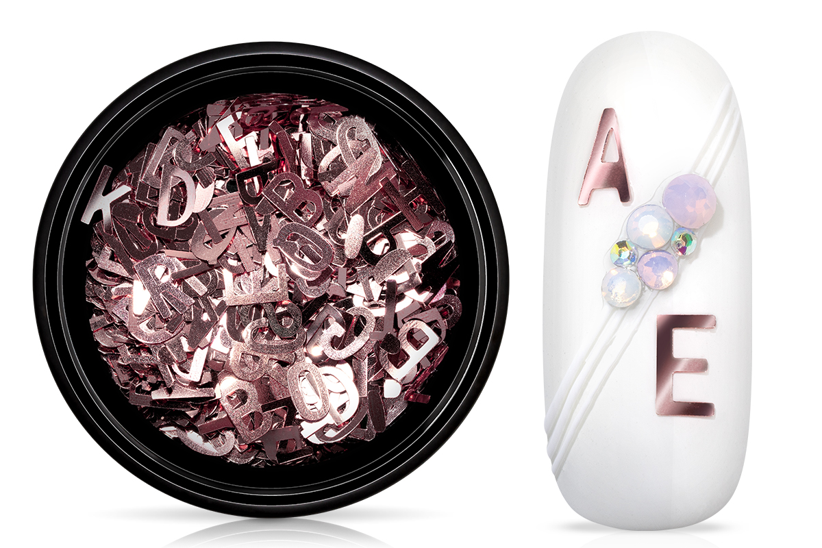 Jolifin Inlay - Letters rosé