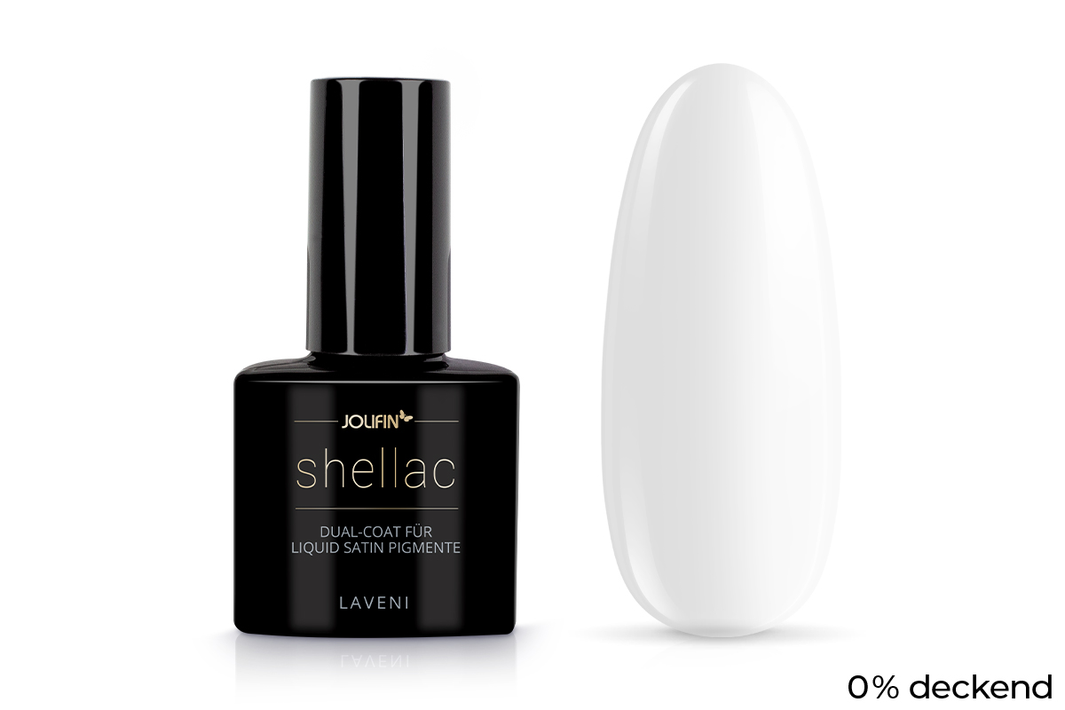 Jolifin LAVENI Shellac - Dual-Coat für Liquid Satin Pigmente 10ml