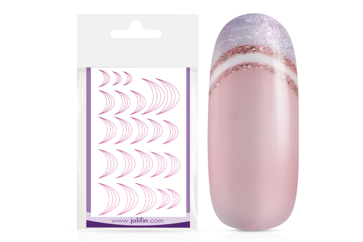 Jolifin Perfect French tattoo for the sweat layer - round