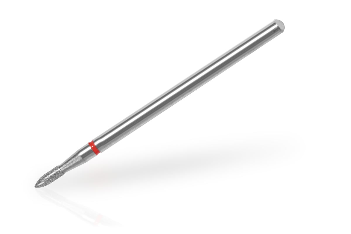 Jolifin Diamant Manikür-Bit - mini Birne fein
