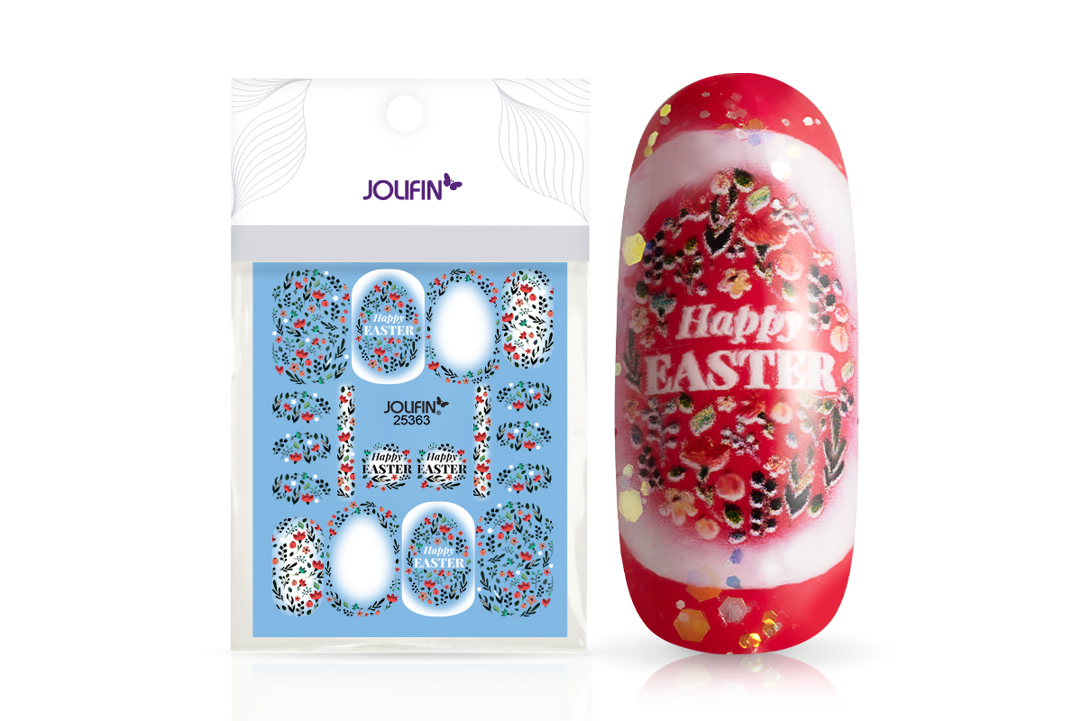 Jolifin Happy Easter Tattoo - No. 3
