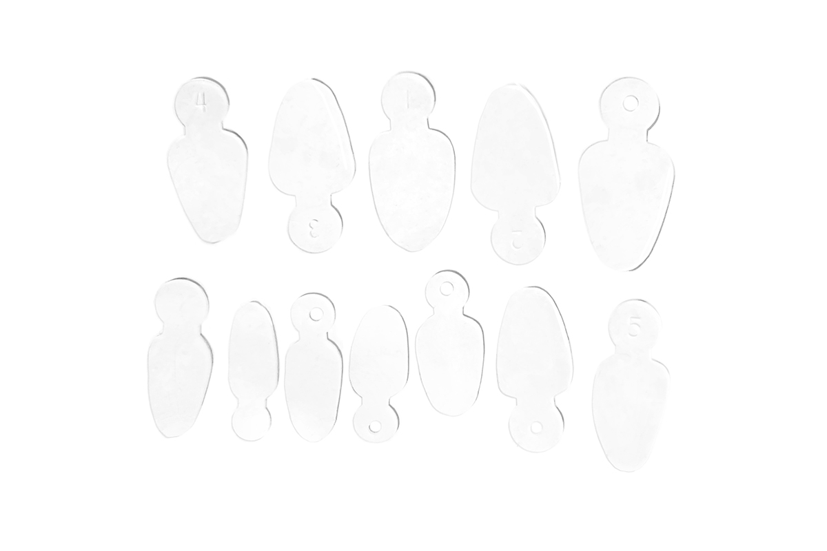 Jolifin French Silikon Pads - natural smileline