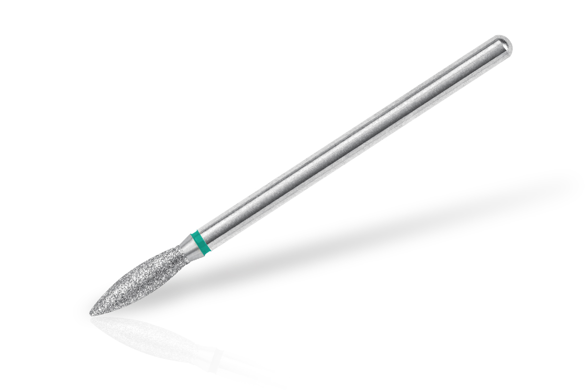 Jolifin Diamond Manicure Bit - Pear coarse