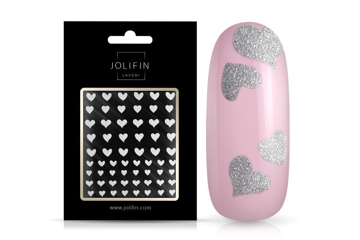 Jolifin LAVENI XL Sticker FlashOn - silver No. 2