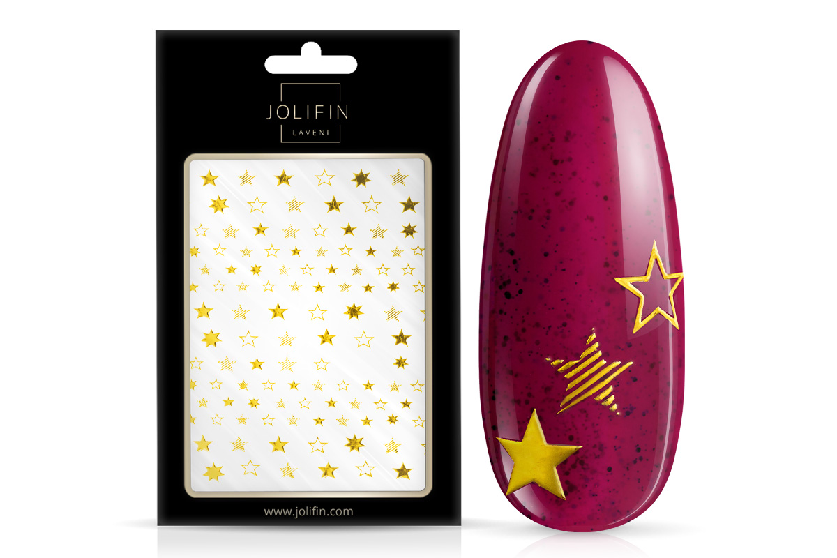 Jolifin LAVENI XL Sticker - gold christmas Nr. 1