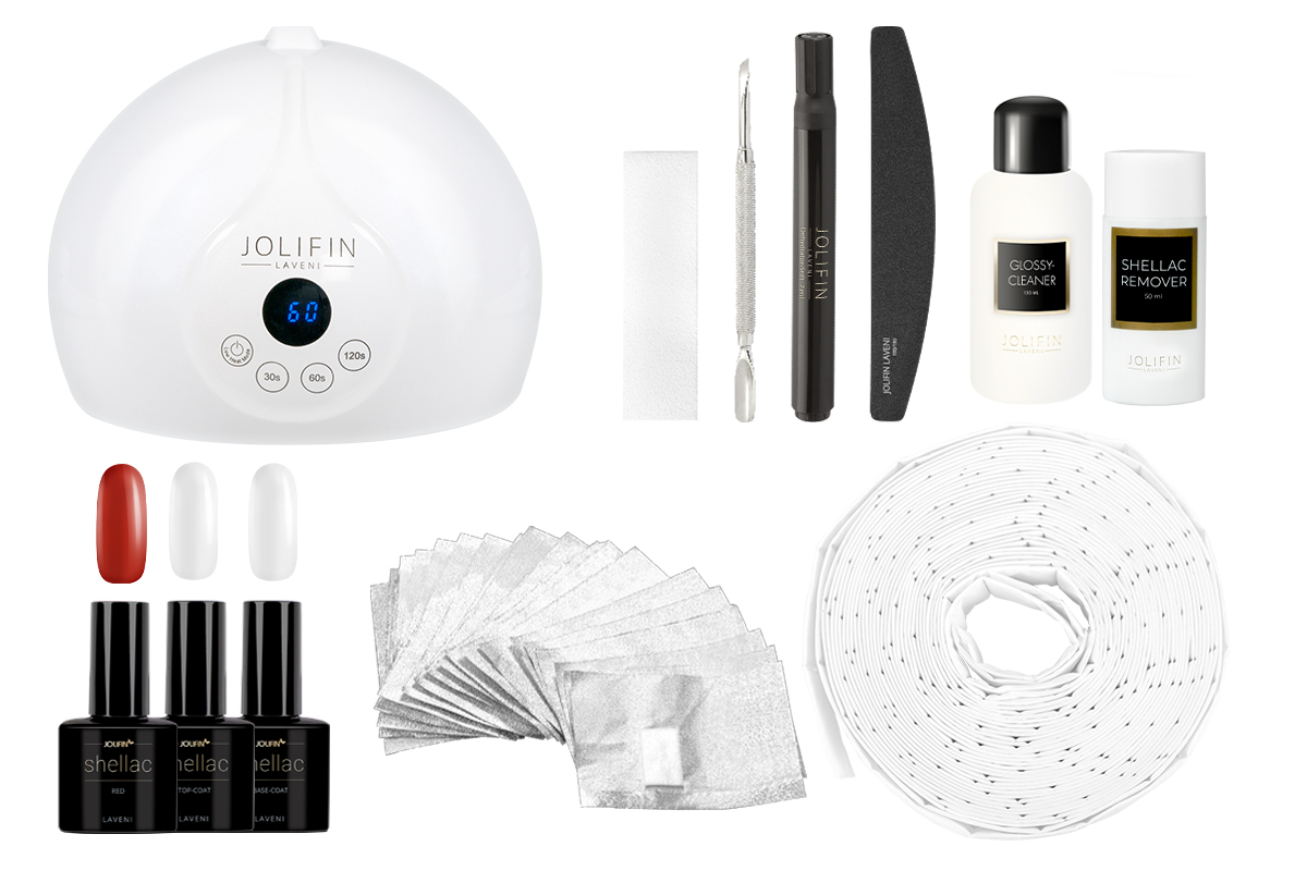 Jolifin LAVENI Shellac Starter Set - S - Luna Device