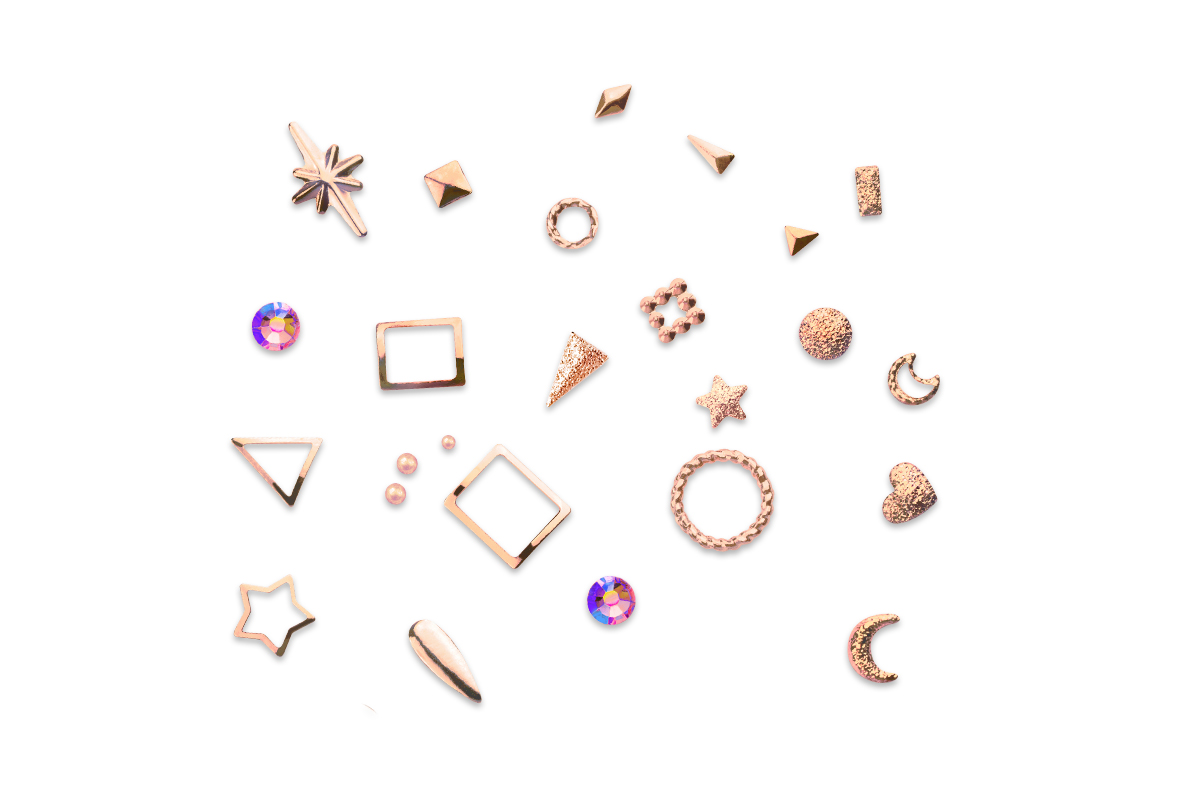 Jolifin Inlay Mix - rose gold