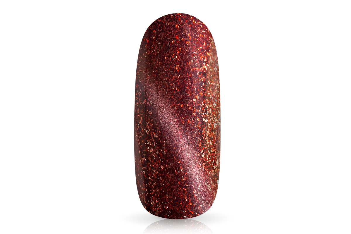 Jolifin LAVENI Colour Gel - Cat-Eye sparkle chrome copper 5ml