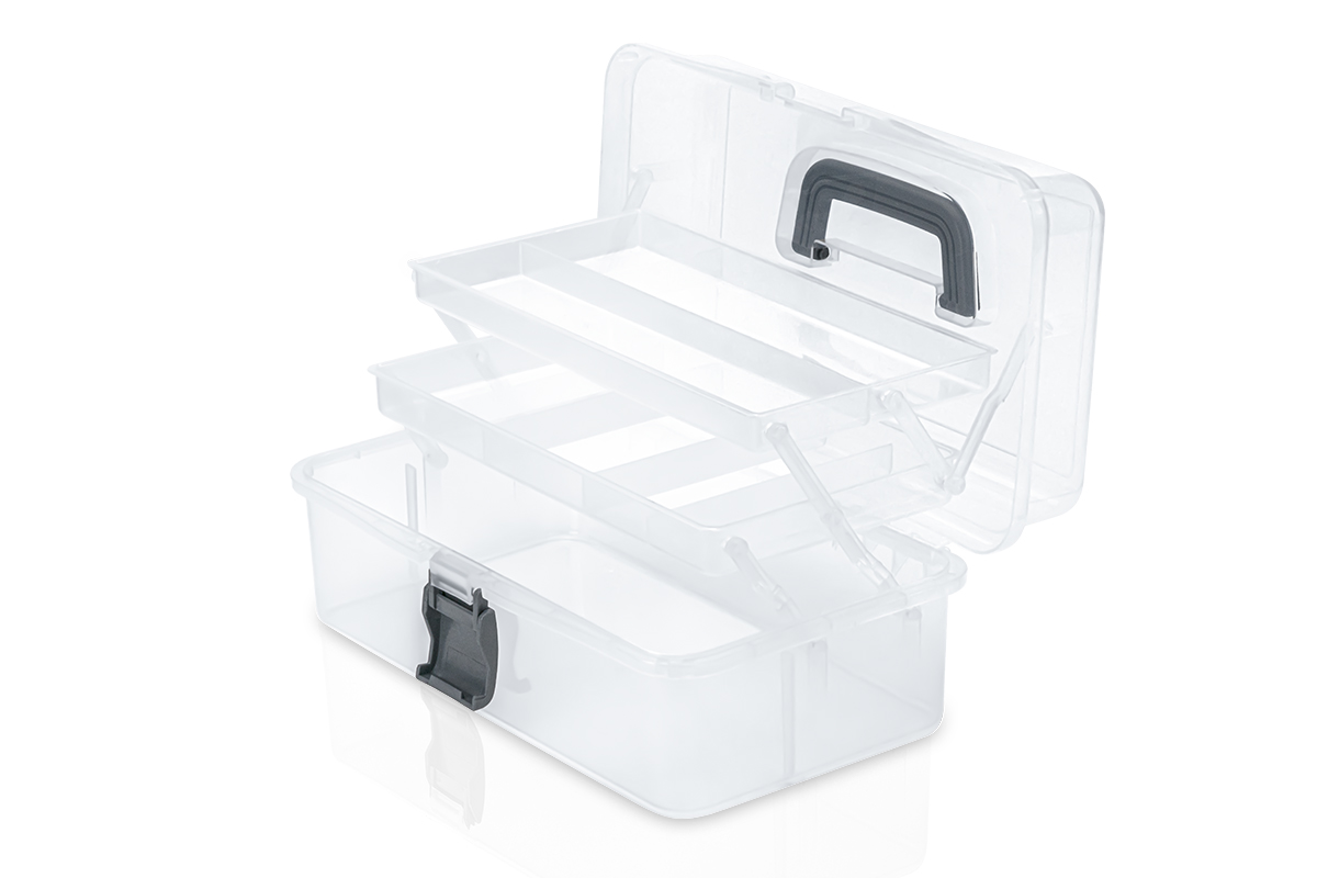 Jolifin Aufbewahrungsbox to go  - clear