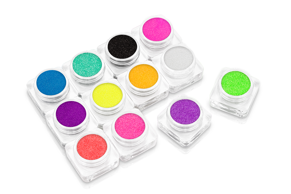 Jolifin LAVENI Candy Glitter Set - 12 pcs.