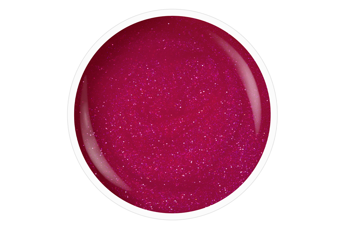 Jolifin Carbon Quick colour gel Thermo hot pink glitter 11ml