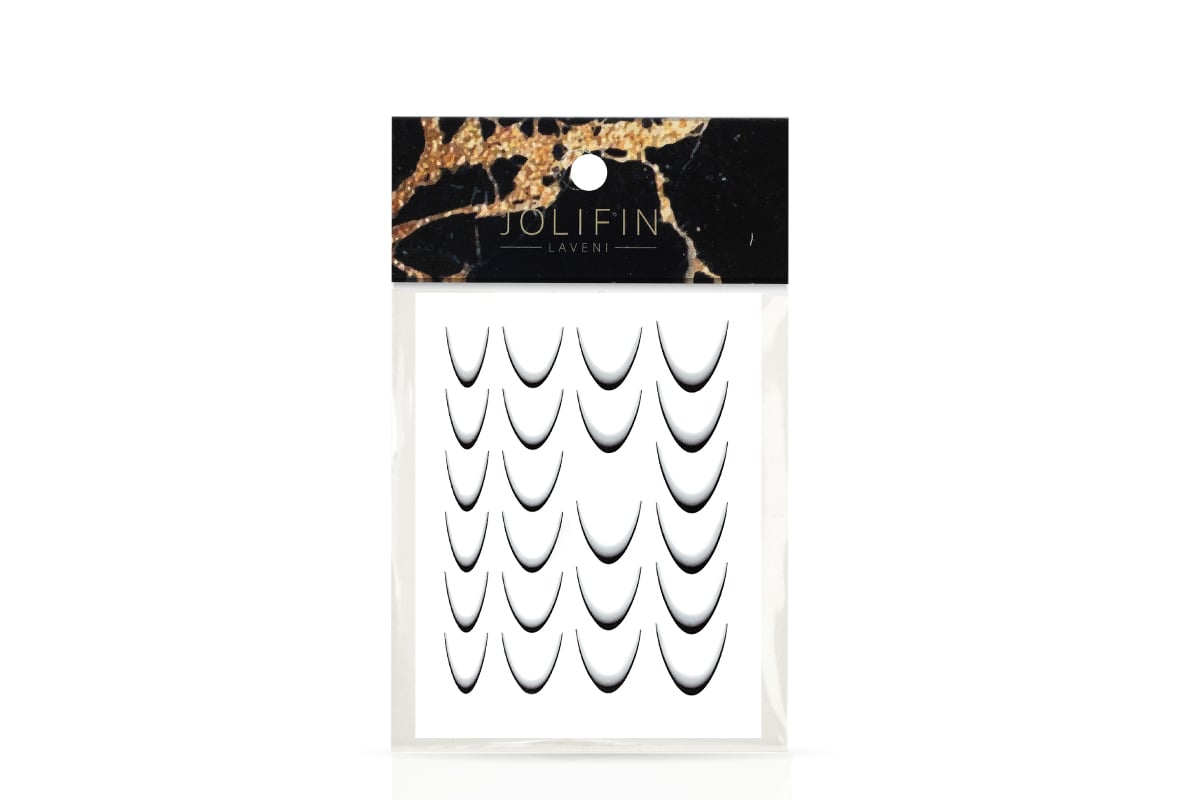 Jolifin LAVENI XL Sticker - Ombre French II black