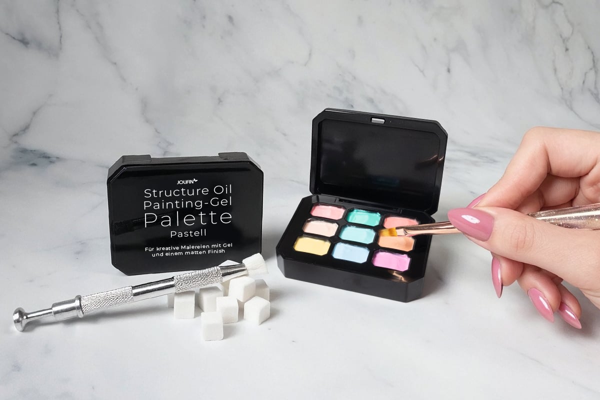 Jolifin Structure Oil Painting & Ombre Gel Palette - Pastel 20ml