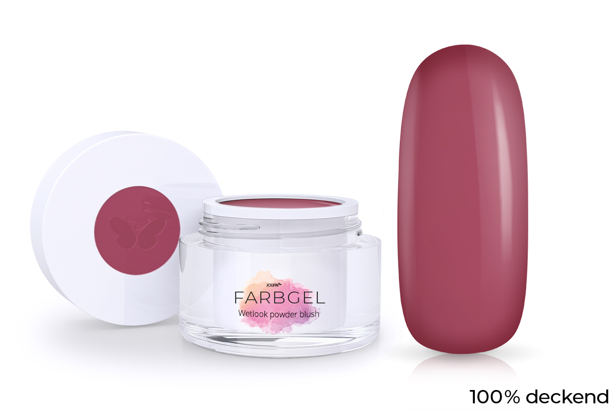 Jolifin Wetlook colour gel powder blush 5ml