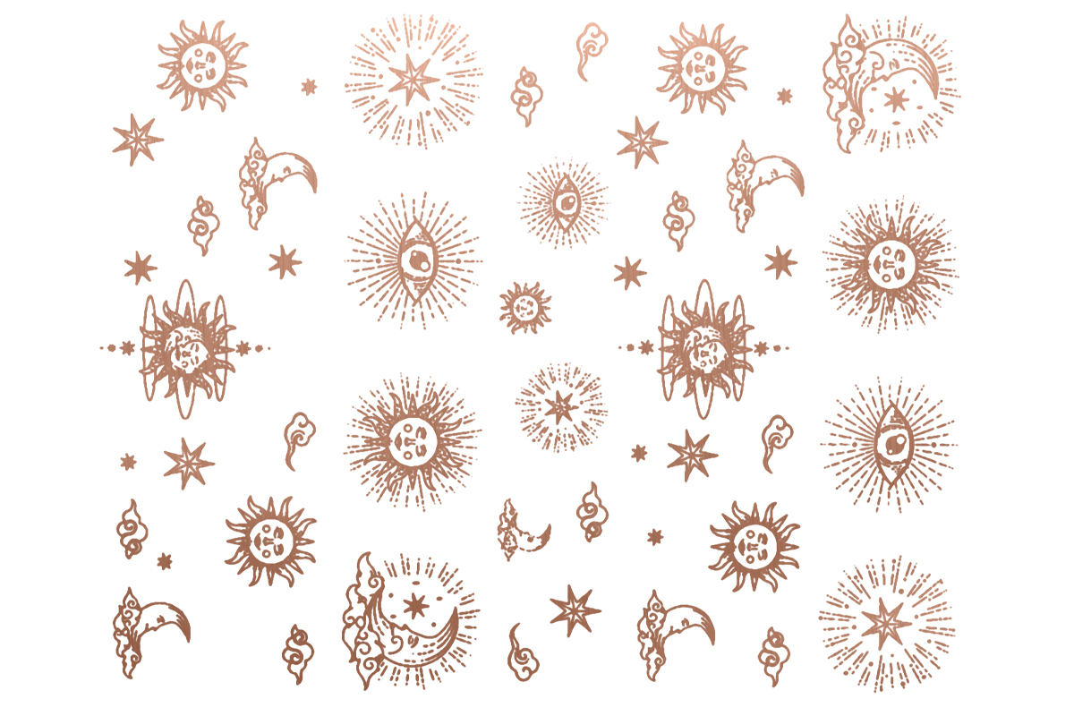Jolifin LAVENI XL Sticker - Rose Gold 10