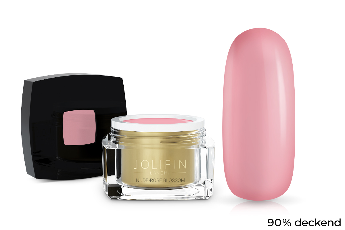 Jolifin LAVENI colour gel - nude-rose blossom 5ml