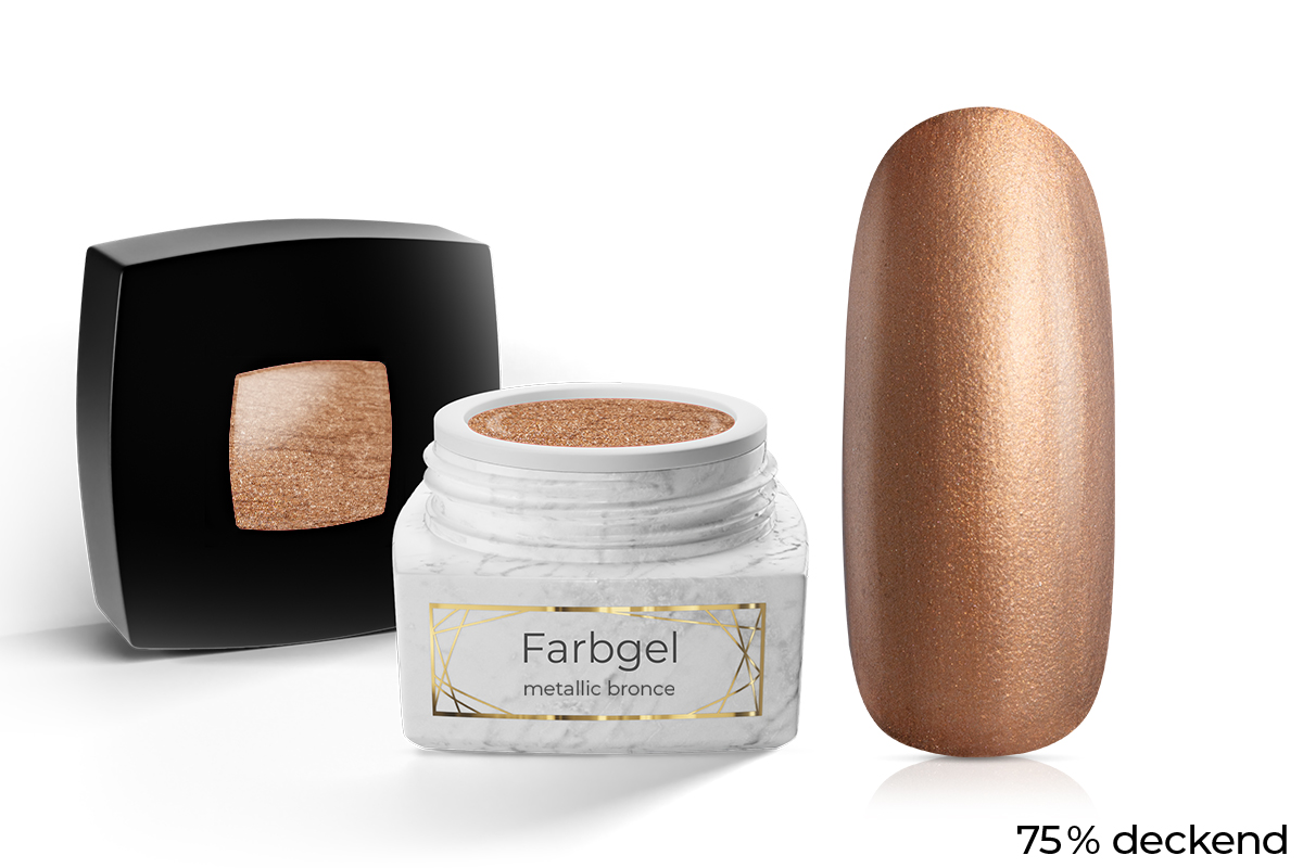 Jolifin LAVENI PRO Farbgel - metallic bronce 5ml