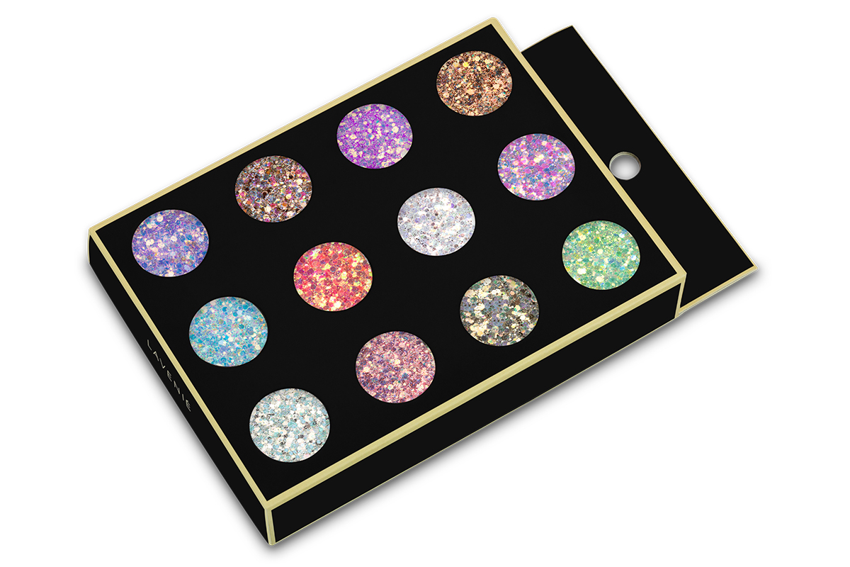 Jolifin LAVENI Glitter Set - Glossy Powder