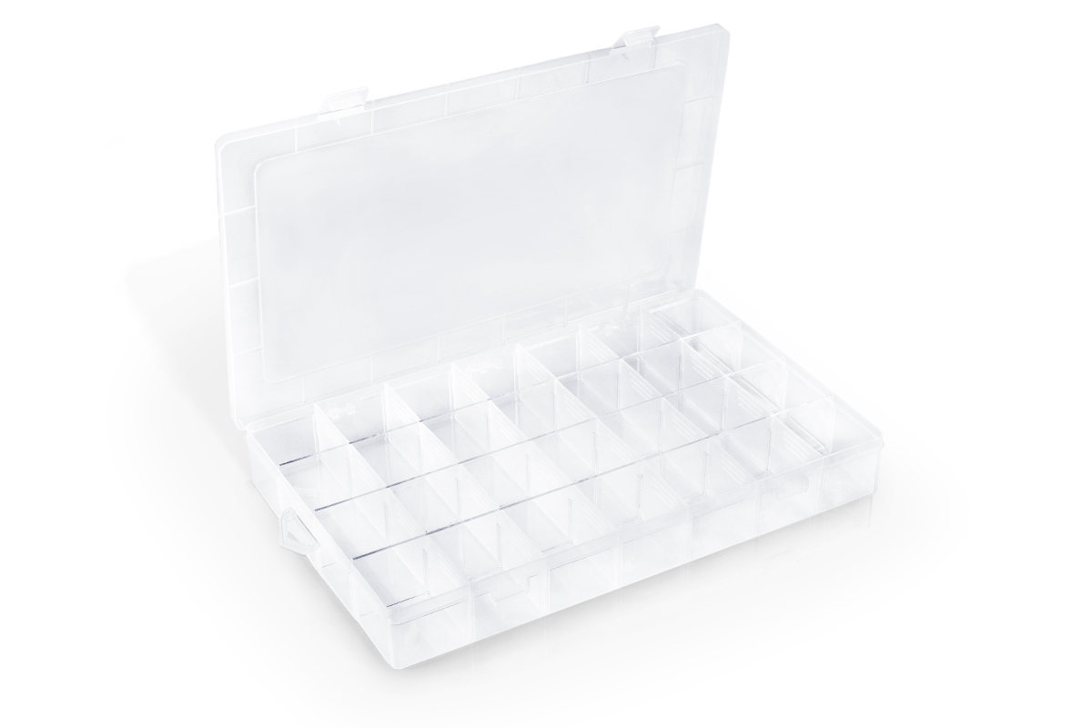 Jolifin storage box XL - 24 adjustable compartments