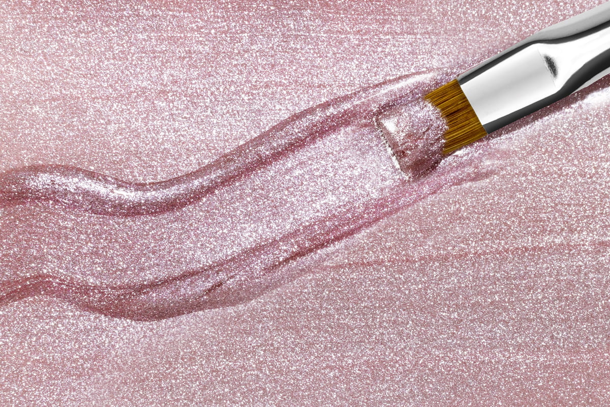 Jolifin Farbgel sparkle pastell-pink 5ml