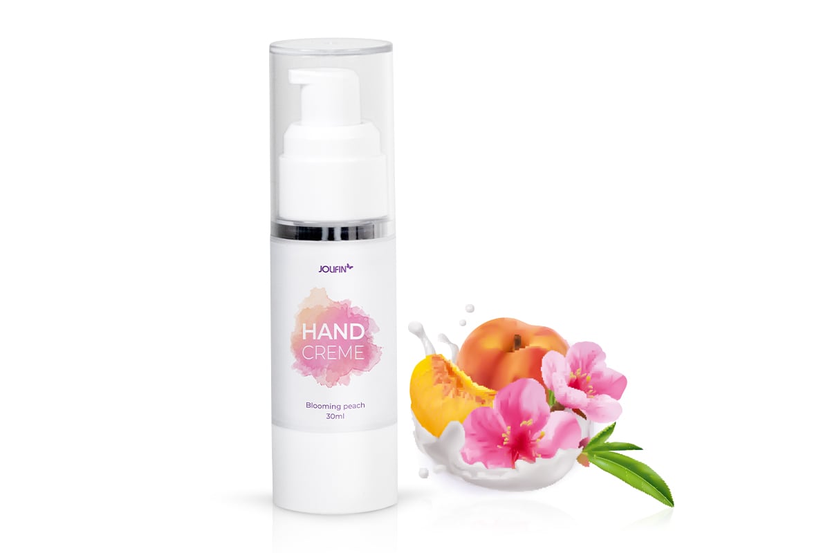 Jolifin hand cream - blooming peach 30ml