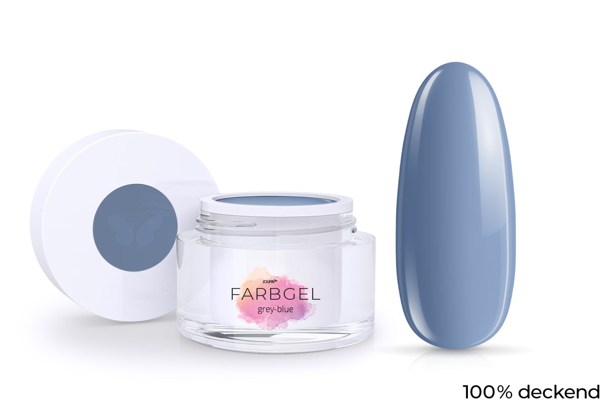 Jolifin Farbgel grey-blue 5ml