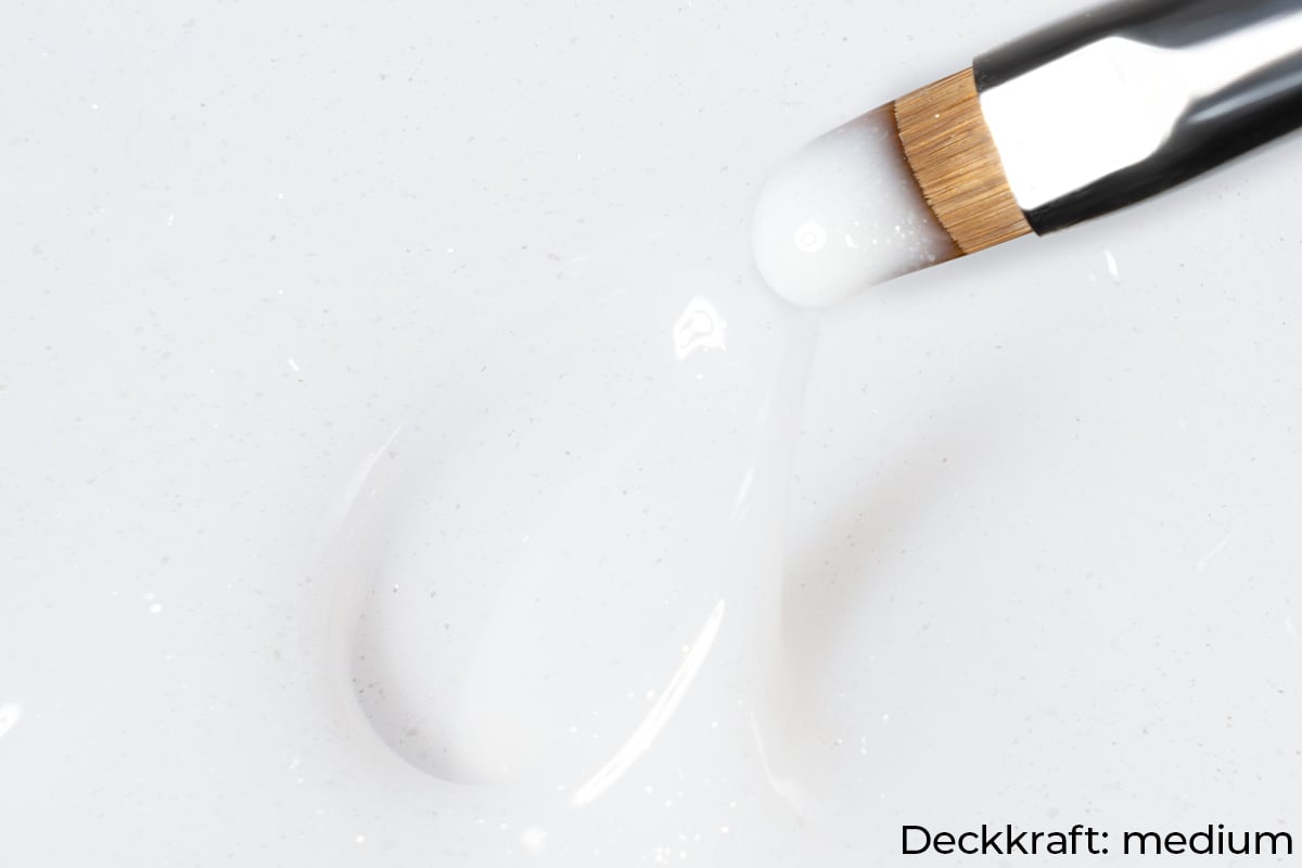 Jolifin LAVENI - No File Aufbau-Gel mittel milky white Glimmer 15ml