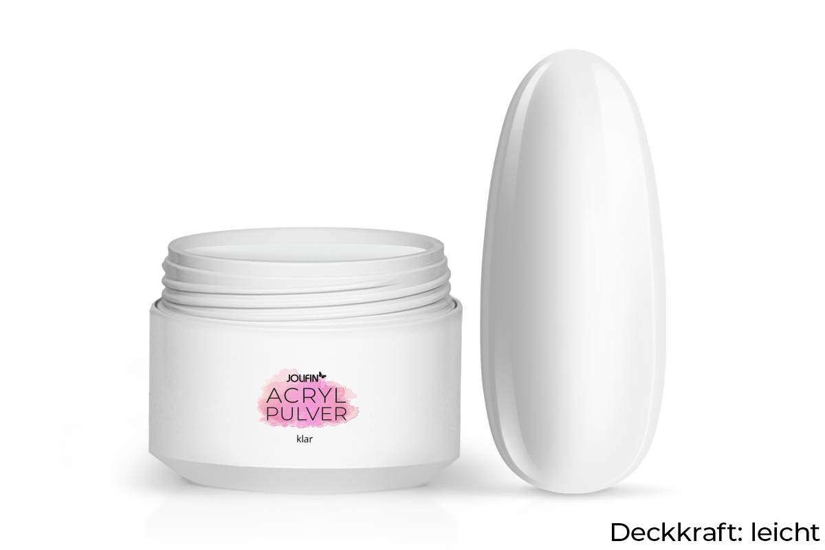 Jolifin acrylic powder - clear 30g