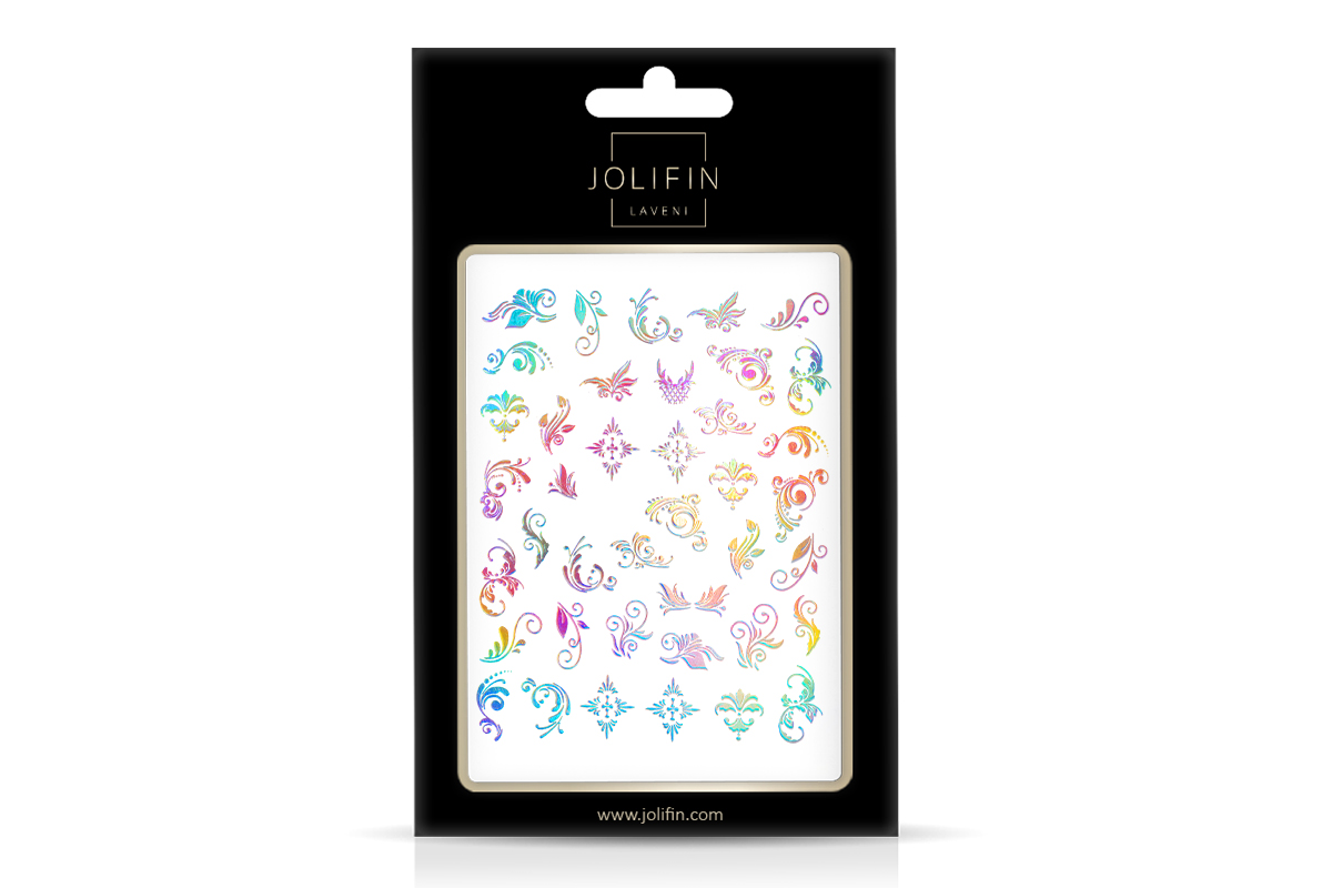 Jolifin LAVENI XL Sticker - silver hologram 1