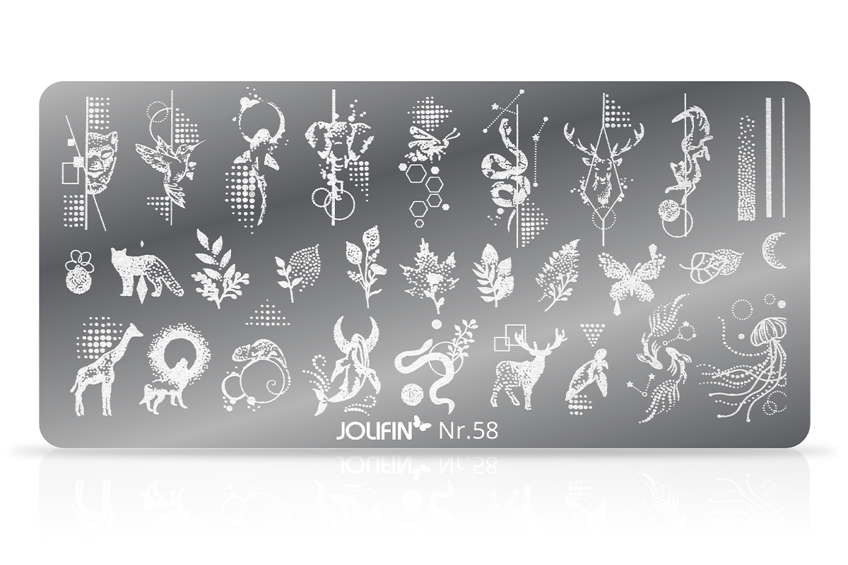 Jolifin Stamping stencil - No. 58