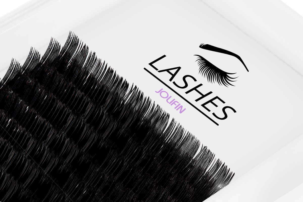 Jolifin Lashes - SingleBox Flat 11mm - 1:1 C-Curl 0,15