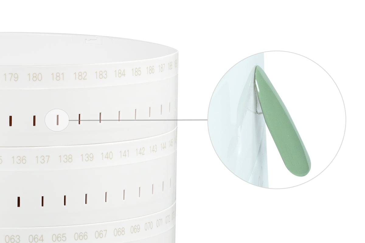 Jolifin Tip-Nachfüllbeutel für XL Farb-Präsentationsdisplay - 50 Stück