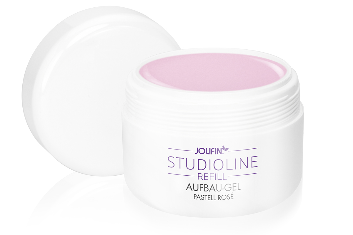 Jolifin Studioline Refill - build-up gel pastel rosé 250ml