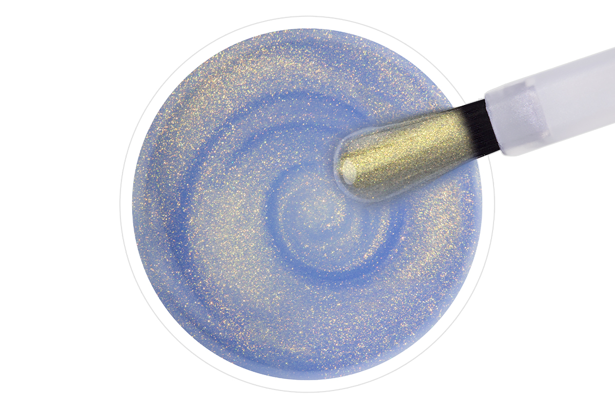Jolifin LAVENI Glossy Sealing Gel without sweat layer - gold shine 11ml